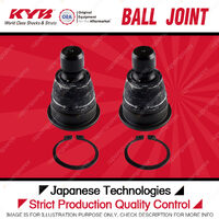 2 Pcs KYB Front Lower Ball Joints for Nissan Dualis J10 Murano Z50 X-Trail T31