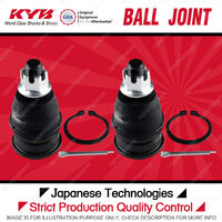 2 Pcs KYB Front Lower Ball Joints for Honda Jazz GD 1.3L 1.5L I4 2002-2008