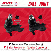 2x KYB Front Lower Ball Joints for Toyota Highlander Kluger GSU 40R 45R 50R 55R