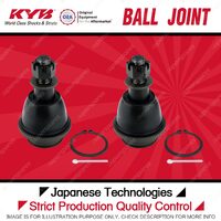 2 Pcs KYB Front Lower Ball Joints for Mazda BT50 UP Cab Chassis 11-15 4WD RWD