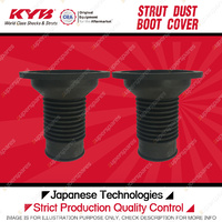 2x Front Strut Rubber Dust Boot Covers for Toyota Hilux GGN15 KUN16 TGN16 GGN120