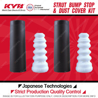 2x Rear KYB Bump Stop + Dust Cover Kit for Ford Fiesta WP WQ WS WT WZ
