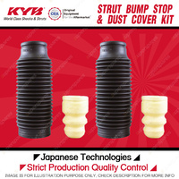2x Front Strut Bump Stop + Dust Cover Kit for Kia Cerato LD G4GC Rio JB G4E FWD