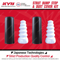 2x Rear KYB Bump Stop + Dust Cover Kit for Audi Q3 8U FWD SUV 2012-on