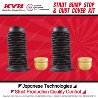 2x Front KYB Strut Rubber Bump Stops + Dust Covers Kit for Holden Astra AH 04-10