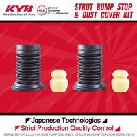 2x Front KYB Strut Bump Stops + Dust Covers Kit for Holden Barina TK 05-11