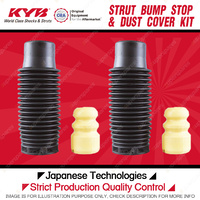 2 Front KYB Strut Bump Stop + Dust Cover Kit for Peugeot 206 KFW NFZ NFU RFN RFK