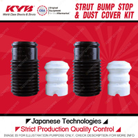 2x Rear KYB Strut Bump Stop + Dust Cover Kits for Alfa Romeo 147 937 GTA 156 932
