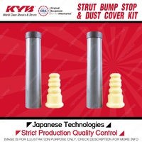 2x Rear KYB Strut Bump Stops + Dust Covers Kit for Volvo S40 V50 2.0 2.4 2.5 FWD