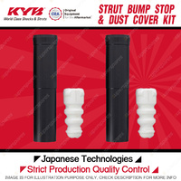 2x Rear Strut Bump Stops + Dust Covers Kit for Volkswagen Up AA CHYB 1.0L I3 FWD