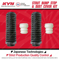 2x Front Strut Bump Stop + Dust Cover Kit for Nissan X-Trail T30 QR25DE 2.5L 4WD