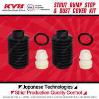 2x Front KYB Bump Stops + Dust Covers for Mitsubishi Magna Verada 91-05