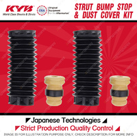 2x Front KYB Strut Bump Stops + Dust Covers Kit for Peugeot 407 RHR RHH 3FZ 3FY