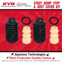 2x Front KYB Strut Bump Stops + Dust Covers for Mazda 323 BD BF FWD 80-89