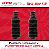 2x KYB Front Strut Bump Stop + Dust Cover for Nissan Pulsar B17 C12 Sedan Hatch