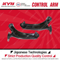 2 x KYB Front Lower LH+RH Control Arms for Nissan Dualis J10 2.0L FWD SUV 09-16