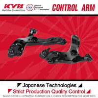 2 x KYB Front Lower LH+RH Control Arms for Toyota Corolla ZRE152R ZRE182R Rukus