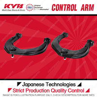 2 Pcs KYB Front Upper LH+RH Control Arms for Volkswagen Amarok 2H 2.0L 4WD 12-22