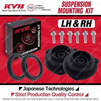 2x KYB Front Strut Top Mounts LH & RH for Saab 9-5 YS3E FWD All Styles 97-01