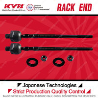 2 Pcs KYB Front Rack Ends for Nissan Pulsar N15 1.6L GA16DE I4 16V 1995-2000