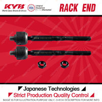2 Pcs KYB Front Rack Ends for Mazda 2 DE 1.5L Hatchback Sedan I4 16V 2007-2014