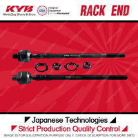 2 Pcs KYB Front Rack Ends for Mazda 323 Astina Protege BJ 1.8L FPDE I4 1998-2003