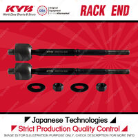 2x KYB Front Rack Ends for Toyota Echo NCP10R NCP12R NCP13R 1.3L 1.5L 1999-2005