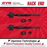 2 Pcs KYB Front Rack Ends for Mazda Mazda2 DJ DL Hatchback Sedan 11/2014-On FWD
