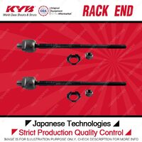 2 Pcs KYB Front Rack Ends for Nissan Pulsar N16 Sedan Hatch 7/99-1/06 FWD 12mm
