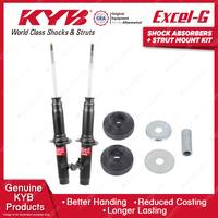 2 Front KYB Shock Absorbers Strut Mount Kit for Honda Accord CD5 CE1 Wagon 93-98