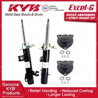 2 Front KYB Shock Absorbers Strut Mount Kit for Mini Cooper S R50 R52 R53 02-09