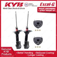Front KYB Shock Absorbers Strut Mount Kit for Toyota Echo NCP 10R 12R 13R 99-02