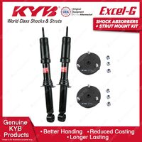2 Front KYB Shock Absorbers Strut Mount for ISUZU MU-X LS-M LS-T LS-U UCR UCS
