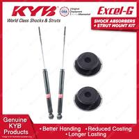 2x Rear KYB Shock Absorbers Strut Mount Kit for Toyota Echo NCP10R NCP12R NCP13R