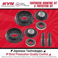 KYB Front Strut Mount Bump Stop Dust Cover Kit for Renault Kangoo X76 Clio MK II