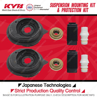 KYB Front Strut Mount Bump Stop Dust Cover Kit for Fiat 500 500C 169A3 312A2