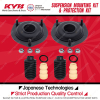 KYB Rear Strut Mount Bump Stop Dust Cover Kit for Toyota Corolla AE80 AE82 85-89