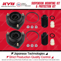 KYB Rear Strut Mount Bump Stop Dust Cover Kit for Nissan Maxima J30 1990-1993