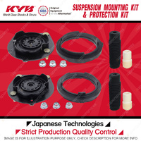 KYB Rear Strut Mount Bump Stop Dust Cover Kit for Mazda 323 BA Astina Protege