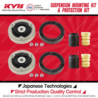 KYB Rear Strut Mount Bump Stop Dust Cover Kit for BMW 5 Series E60 Sedan 02-10