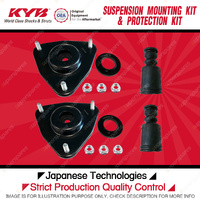 KYB Front Strut Mount Bump Stop Dust Cover Kit for Mitsubishi Lancer CG CH 03-05