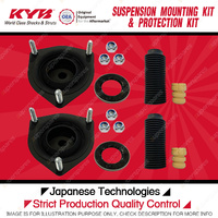 KYB Front Strut Mount Bump Stop Dust Cover Kit for Nissan Pulsar N16 2001-2006