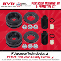 KYB Front Strut Mount Bump Stop Dust Cover Kit for Holden Astra LD 1987-1989