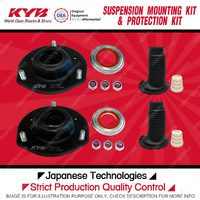 KYB Front Strut Mount Bump Stop Dust Cover for Toyota Camry ACV36 MCV36 02-06