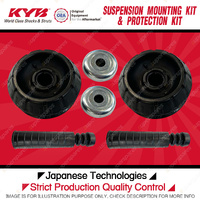 KYB Rear Strut Mount Bump Stop Dust Cover Kit for Nissan Micra K13 Hatch 2010-On