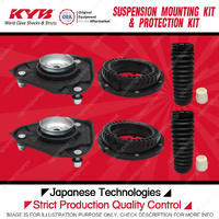 KYB Front Strut Mount Bump Stop Dust Cover Kit for Toyota C-HR NGX10 NGX50 17-On