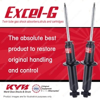 2 Rear KYB Excel-G Shock Absorbers for AUDI 100 200 200T C3 KF HX NF Turbo KG MC