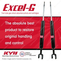 2x Front KYB Excel-G Shock Absorbers for AUDI A6 C6 V6 V8 FWD AWD All Styles