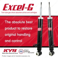 2x Rear KYB Excel-G Shock Absorbers for BMW E70 X5 3.0 3.5 4WD SUV 2007-2013
