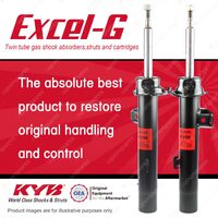 2x Front KYB Excel-G Strut Shock Absorbers for BMW 1 Series E82 E87 E88
